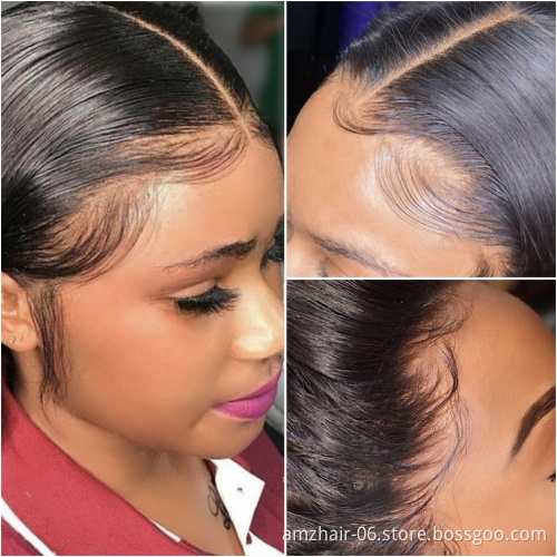 13x4 13x6 360 HD Lace Frontal Closure Virgin Brazilian Human Hair Transparent Lace Frontal 2x6 4x4 6x6 7x7 Lace Closure Frontal